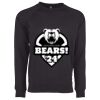 Next Level Apparel Unisex Raglan Sweatshirt Thumbnail