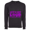 Next Level Apparel Unisex Raglan Sweatshirt Thumbnail