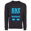 Next Level Apparel Unisex Raglan Sweatshirt Thumbnail