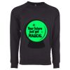 Next Level Apparel Unisex Raglan Sweatshirt Thumbnail