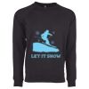Next Level Apparel Unisex Raglan Sweatshirt Thumbnail