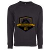 Next Level Apparel Unisex Raglan Sweatshirt Thumbnail