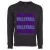 Next Level Apparel Unisex Raglan Sweatshirt Thumbnail