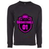 Next Level Apparel Unisex Raglan Sweatshirt Thumbnail