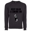 Next Level Apparel Unisex Raglan Sweatshirt Thumbnail
