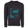 Next Level Apparel Unisex Raglan Sweatshirt Thumbnail