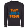 Next Level Apparel Unisex Raglan Sweatshirt Thumbnail