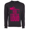 Next Level Apparel Unisex Raglan Sweatshirt Thumbnail