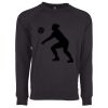 Next Level Apparel Unisex Raglan Sweatshirt Thumbnail