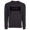 Next Level Apparel Unisex Raglan Sweatshirt Thumbnail