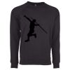 Next Level Apparel Unisex Raglan Sweatshirt Thumbnail