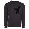 Next Level Apparel Unisex Raglan Sweatshirt Thumbnail