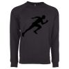 Next Level Apparel Unisex Raglan Sweatshirt Thumbnail