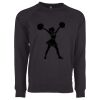 Next Level Apparel Unisex Raglan Sweatshirt Thumbnail
