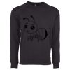Next Level Apparel Unisex Raglan Sweatshirt Thumbnail