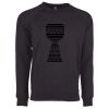 Next Level Apparel Unisex Raglan Sweatshirt Thumbnail