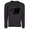 Next Level Apparel Unisex Raglan Sweatshirt Thumbnail