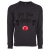 Next Level Apparel Unisex Raglan Sweatshirt Thumbnail