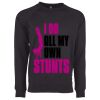 Next Level Apparel Unisex Raglan Sweatshirt Thumbnail