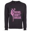 Next Level Apparel Unisex Raglan Sweatshirt Thumbnail