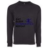 Next Level Apparel Unisex Raglan Sweatshirt Thumbnail