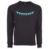 Next Level Apparel Unisex Raglan Sweatshirt Thumbnail