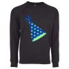 Next Level Apparel Unisex Raglan Sweatshirt Thumbnail