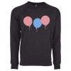 Next Level Apparel Unisex Raglan Sweatshirt Thumbnail