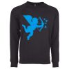 Next Level Apparel Unisex Raglan Sweatshirt Thumbnail