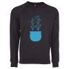 Next Level Apparel Unisex Raglan Sweatshirt Thumbnail