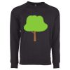Next Level Apparel Unisex Raglan Sweatshirt Thumbnail
