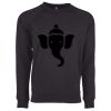 Next Level Apparel Unisex Raglan Sweatshirt Thumbnail