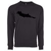 Next Level Apparel Unisex Raglan Sweatshirt Thumbnail