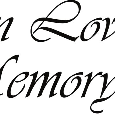 In Loving Memory In Loving Memory Thumbnail